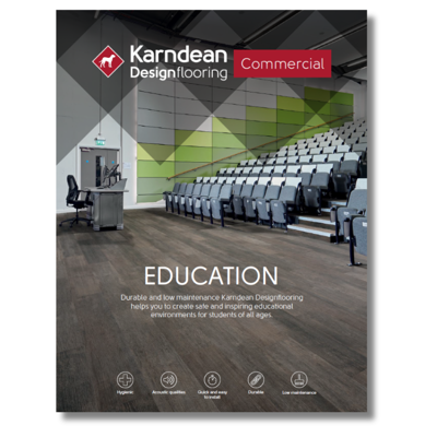 Education sector brochure cover