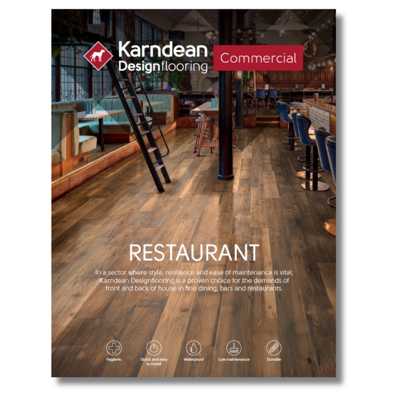 Restaurant sector brochure cover