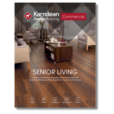 Senior living sector brochure cover