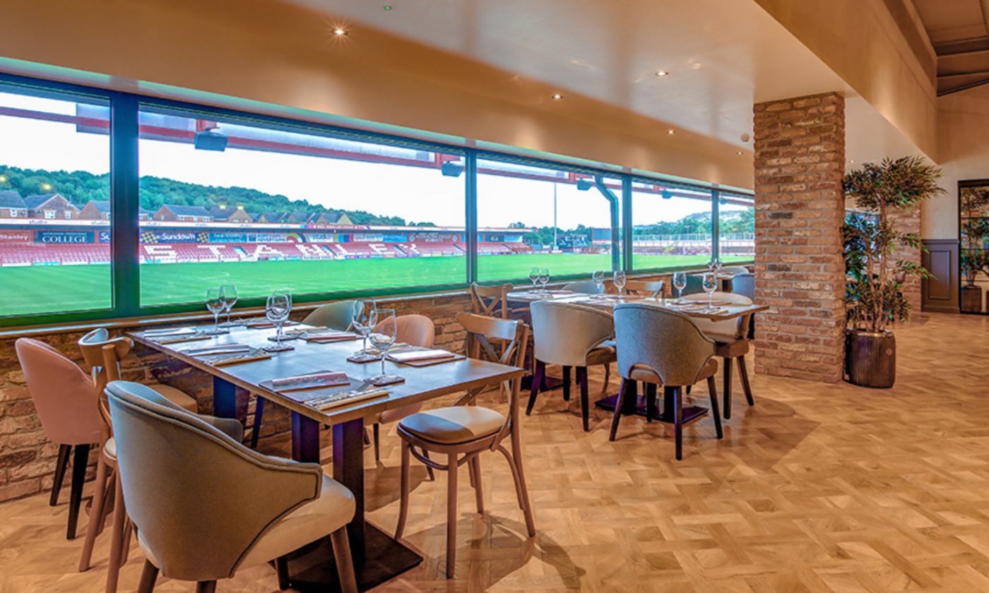 Karndean commercial LVT flooring at accrington stanley fc