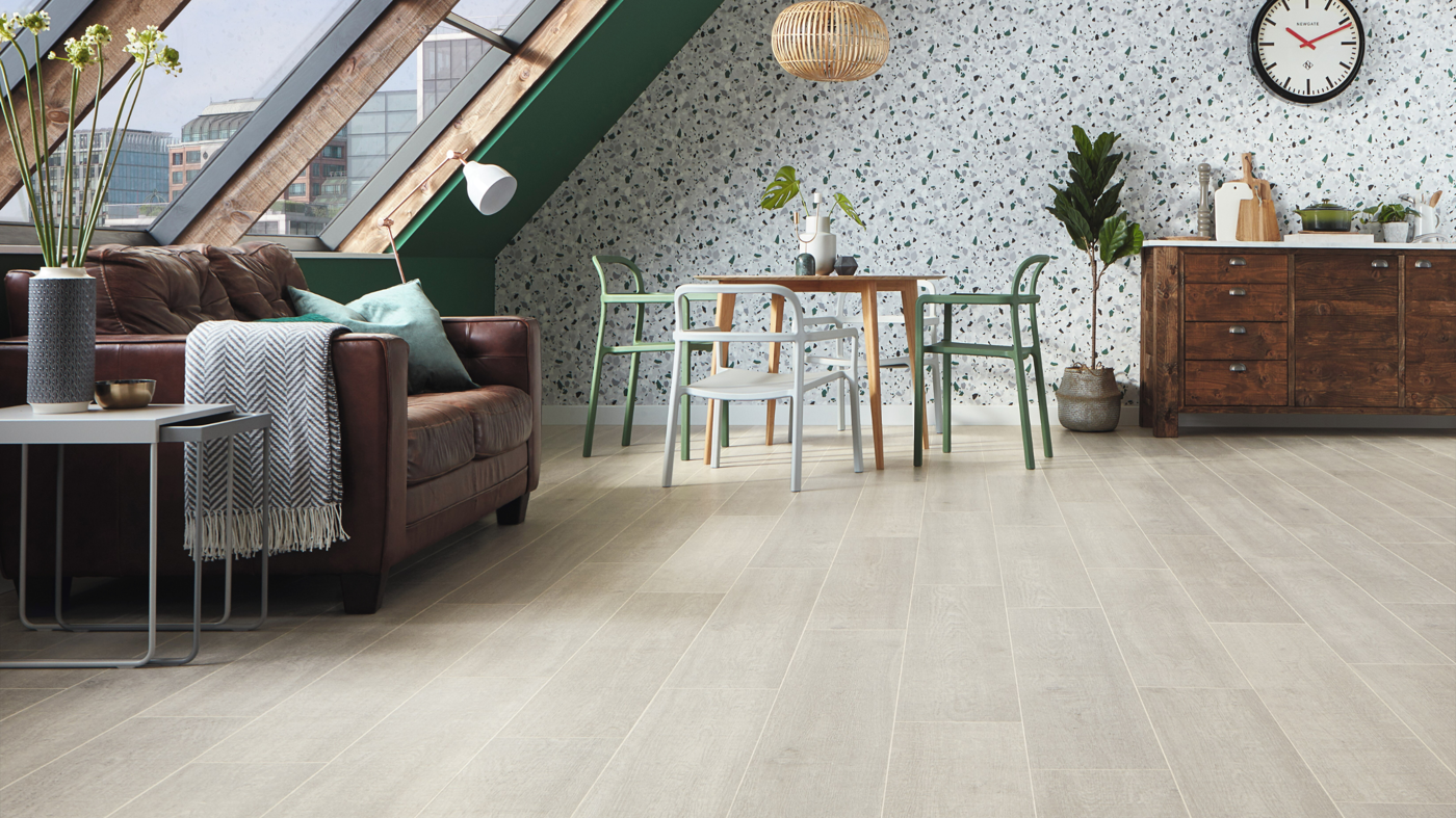 Karndean LVT flooring in communicty living area