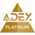 ADEX Platinum award logo