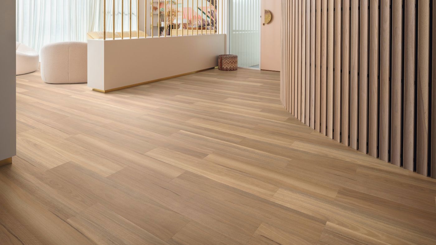 superior lvt wood style in a hallway